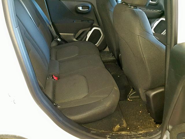 ZACCJBAB9JPJ14612 - 2018 JEEP RENEGADE S WHITE photo 6