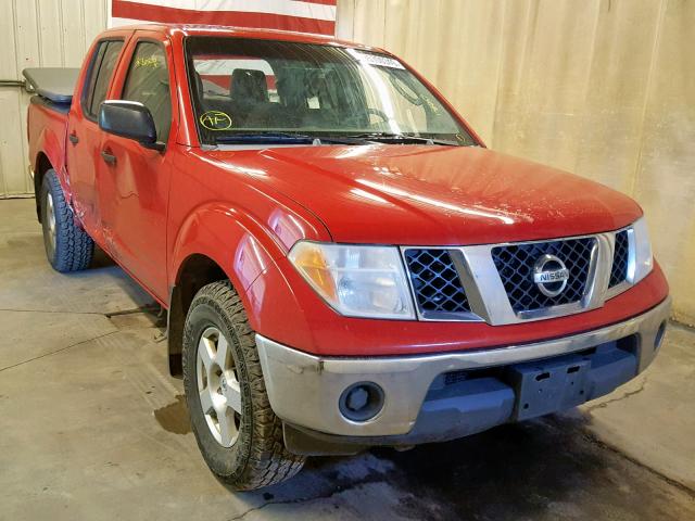 1N6AD07W76C431149 - 2006 NISSAN FRONTIER C RED photo 1