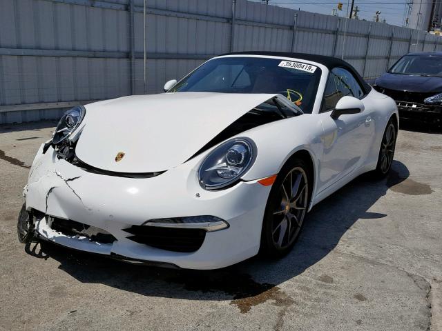 WP0CA2A98DS141590 - 2013 PORSCHE 911 CARRER WHITE photo 2