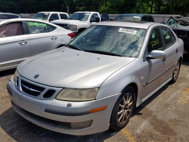 YS3FD49Y341006916 - 2004 SAAB 9-3 ARC SILVER photo 2