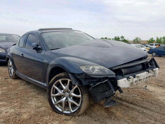 JM1FE173180216422 - 2008 MAZDA RX8 GRAY photo 1