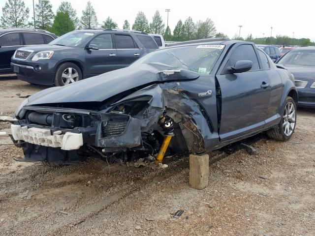 JM1FE173180216422 - 2008 MAZDA RX8 GRAY photo 2