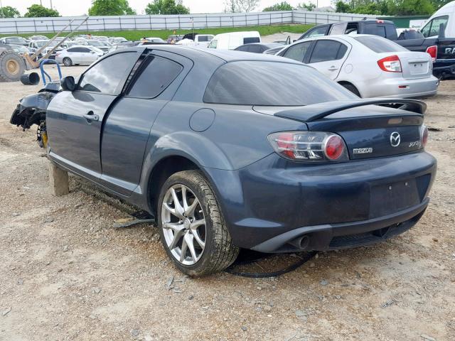 JM1FE173180216422 - 2008 MAZDA RX8 GRAY photo 3