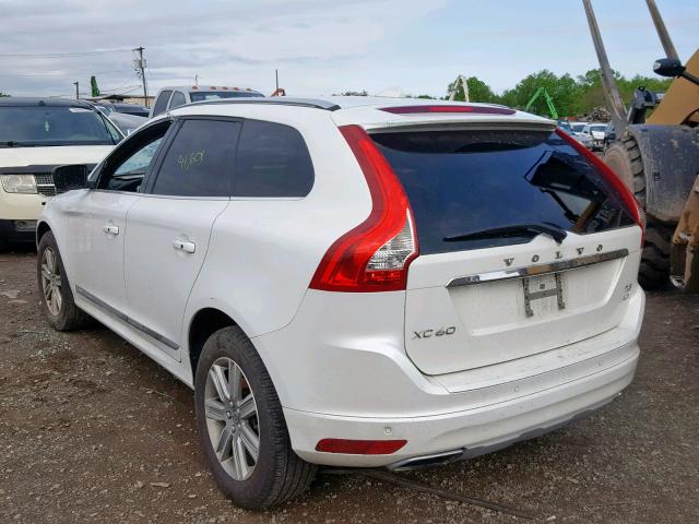 YV440MRU1H2131238 - 2017 VOLVO XC60 T5 WHITE photo 3