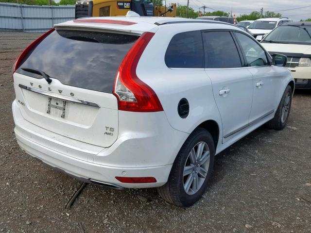 YV440MRU1H2131238 - 2017 VOLVO XC60 T5 WHITE photo 4