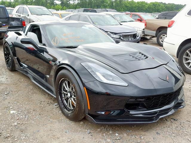 1G1YS2D69G5612419 - 2016 CHEVROLET CORVETTE 2 BLACK photo 1