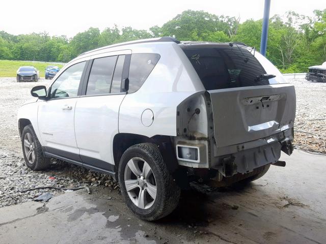 1C4NJCBB4FD191409 - 2015 JEEP COMPASS SP WHITE photo 3