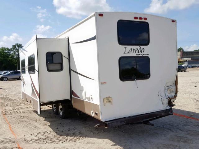 4YDT284296J462591 - 2006 KEYSTONE LAREDO WHITE photo 3