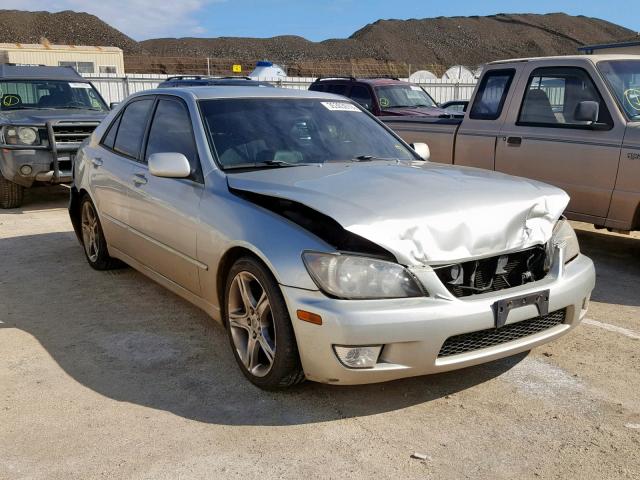 JTHBD192030065067 - 2003 LEXUS IS 300 SILVER photo 1