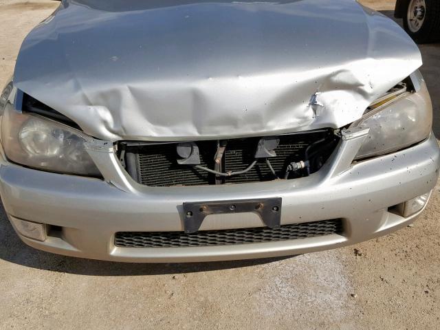 JTHBD192030065067 - 2003 LEXUS IS 300 SILVER photo 7