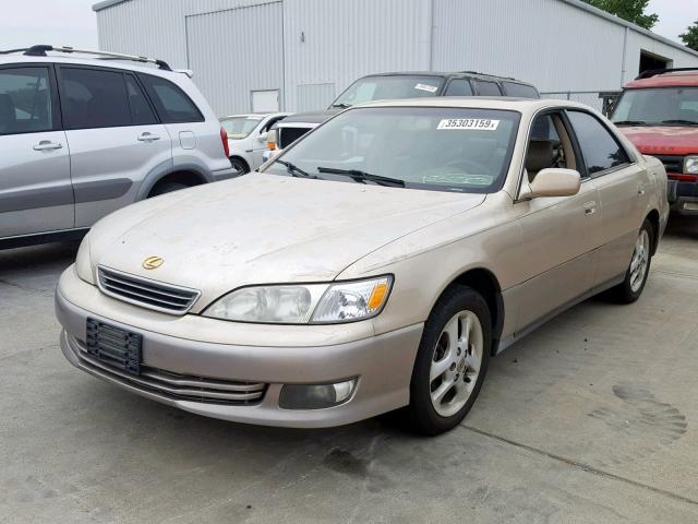 JT8BF28G5Y0253104 - 2000 LEXUS ES 300 GOLD photo 2