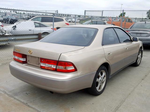 JT8BF28G5Y0253104 - 2000 LEXUS ES 300 GOLD photo 4