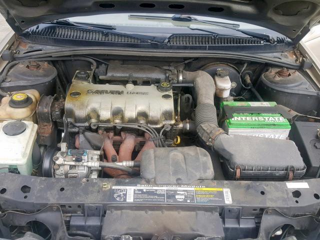 1G8ZG5287WZ158594 - 1998 SATURN SL1 TAN photo 7