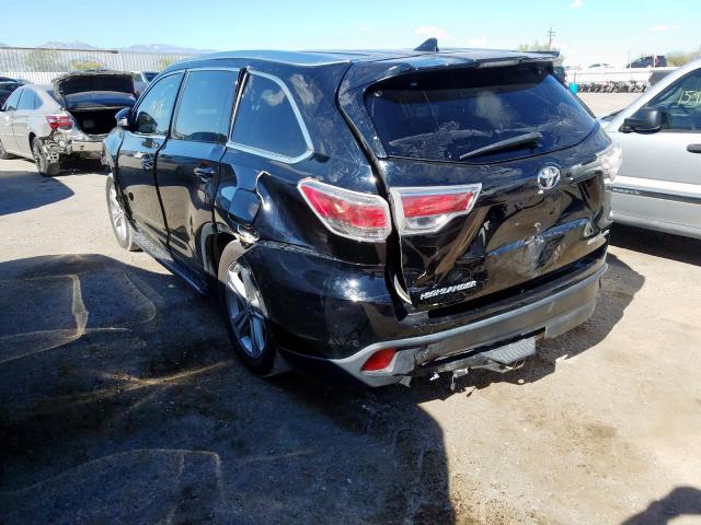 5TDDKRFH3FS103013 - 2015 TOYOTA HIGHLANDER LIMITED  photo 3