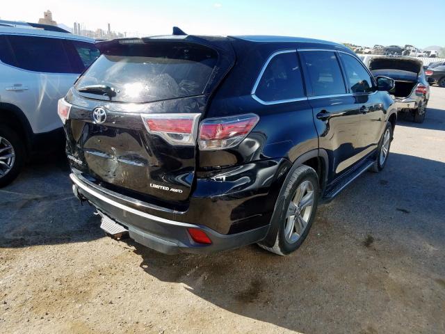 5TDDKRFH3FS103013 - 2015 TOYOTA HIGHLANDER LIMITED  photo 4