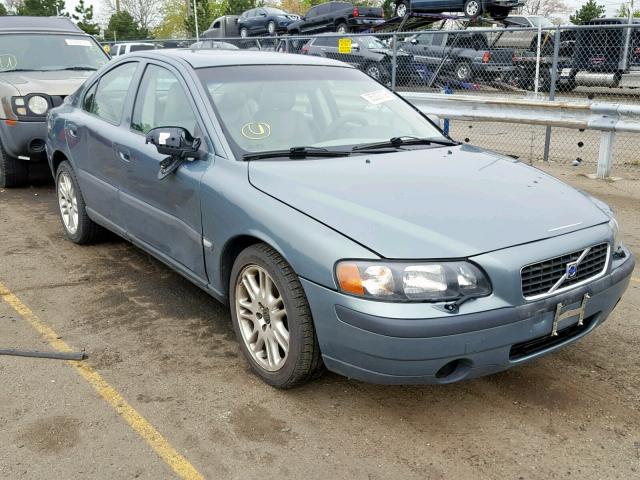 YV1RS58D722141722 - 2002 VOLVO S60 2.4T GRAY photo 1