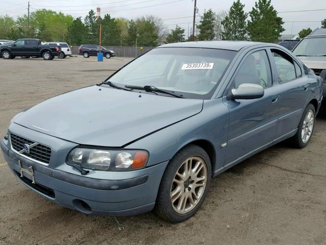 YV1RS58D722141722 - 2002 VOLVO S60 2.4T GRAY photo 2