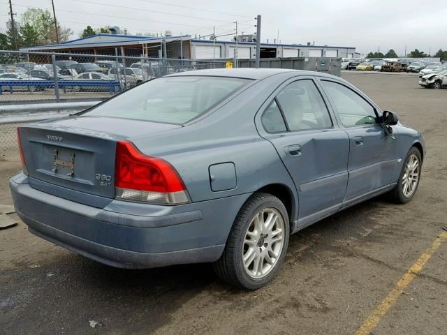 YV1RS58D722141722 - 2002 VOLVO S60 2.4T GRAY photo 4