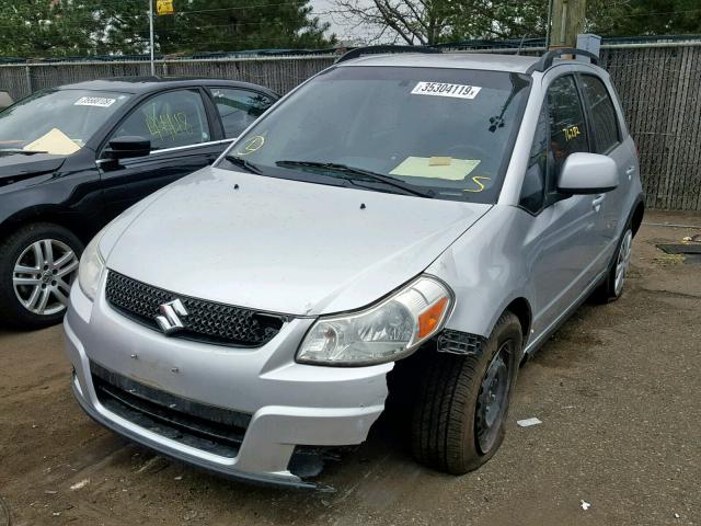 JS2YB5A33B6300687 - 2011 SUZUKI SX4 SILVER photo 2