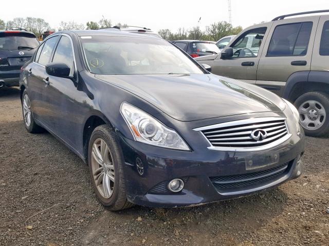 JN1CV6AR0DM755665 - 2013 INFINITI G37 BLACK photo 1