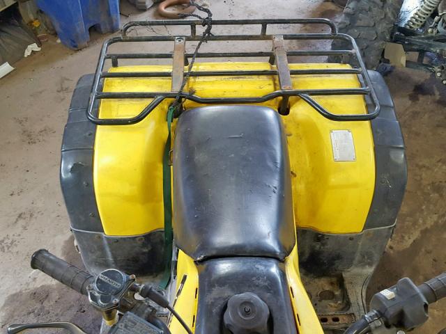 478TE2249WA004411 - 1998 HONDA TRX450 ES YELLOW photo 6