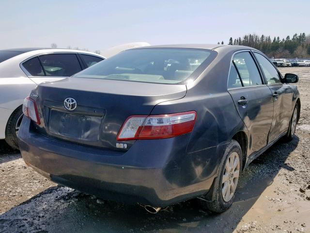 4T1BB46K39U092127 - 2009 TOYOTA CAMRY HYBR GRAY photo 4