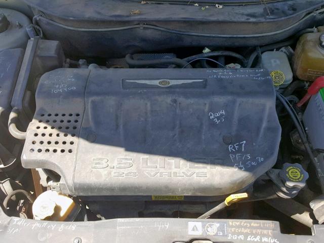 2C8GM68424R581752 - 2004 CHRYSLER PACIFICA SILVER photo 7