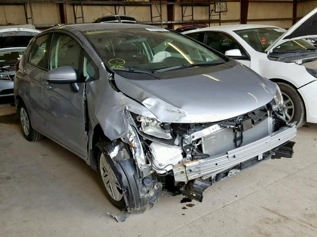 3HGGK5H50KM714153 - 2019 HONDA FIT LX SILVER photo 1