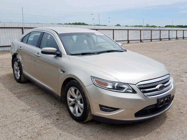 1FAHP2EW9AG157662 - 2010 FORD TAURUS SEL GOLD photo 1