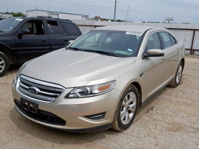 1FAHP2EW9AG157662 - 2010 FORD TAURUS SEL GOLD photo 2