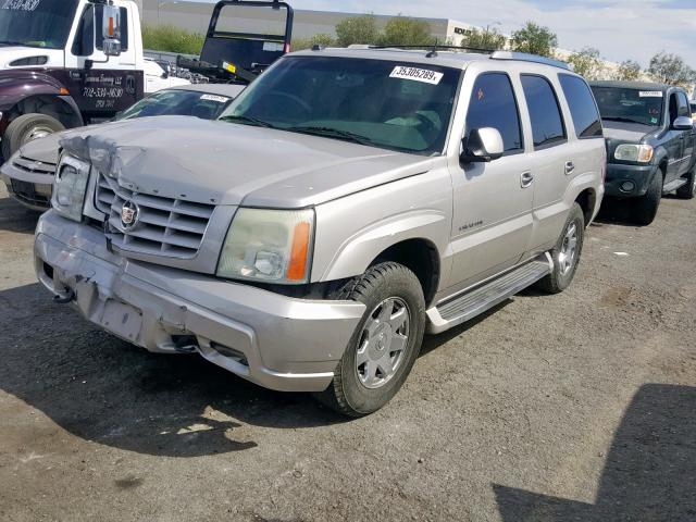 1GYEK63N14R223007 - 2004 CADILLAC ESCALADE L SILVER photo 2