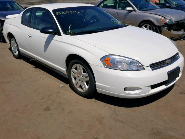 2G1WK151X69184947 - 2006 CHEVROLET MONTE CARL 白色 照片 1