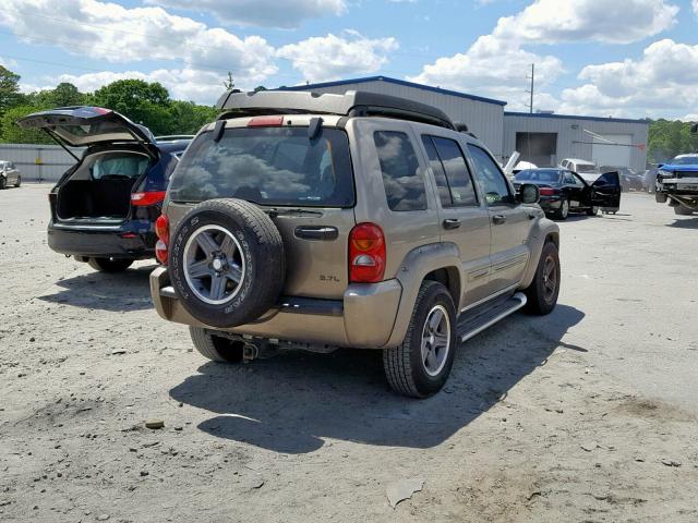 1J4GK38K23W579679 - 2003 JEEP LIBERTY RE TAN photo 4