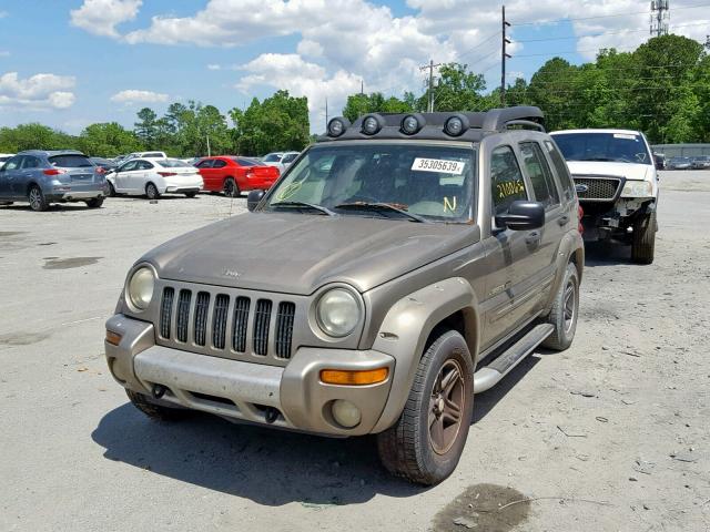 1J4GK38K23W579679 - 2003 JEEP LIBERTY RE TAN photo 9