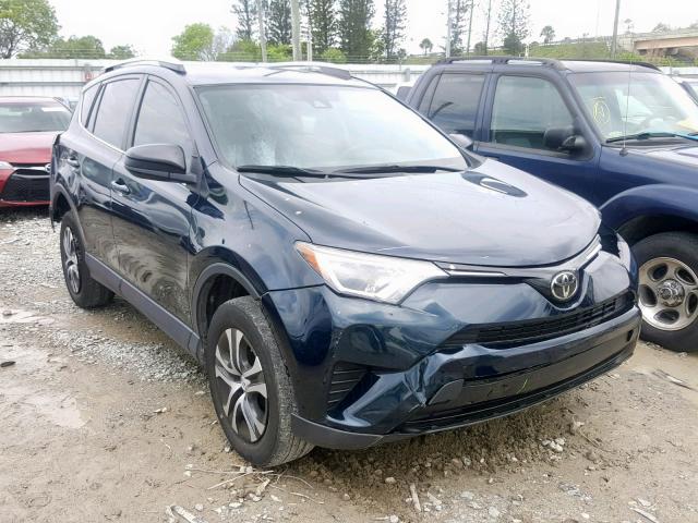 JTMZFREV0HJ711735 - 2017 TOYOTA RAV4 LE BLUE photo 1