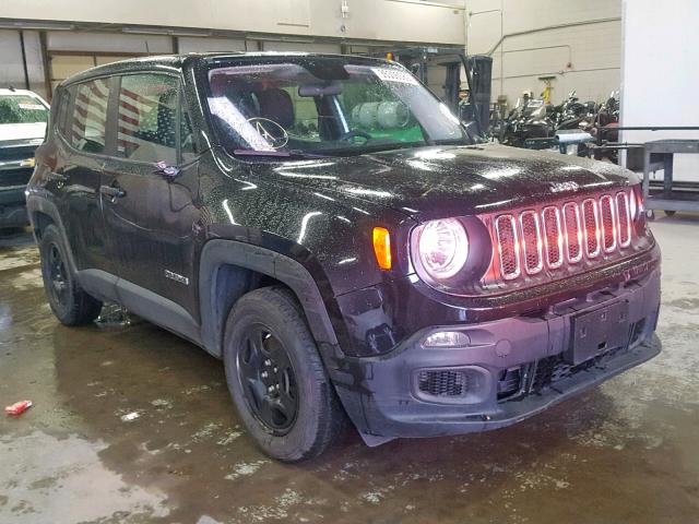 ZACCJAAH5HPF92389 - 2017 JEEP RENEGADE S 黑色 照片 1
