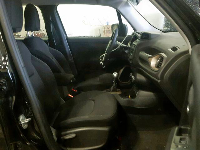 ZACCJAAH5HPF92389 - 2017 JEEP RENEGADE S 黑色 照片 5