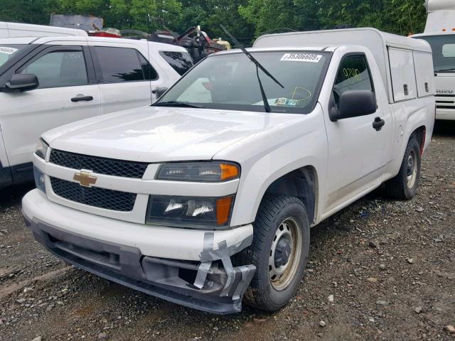 1GCCSBF94C8127655 - 2012 CHEVROLET COLORADO WHITE photo 2