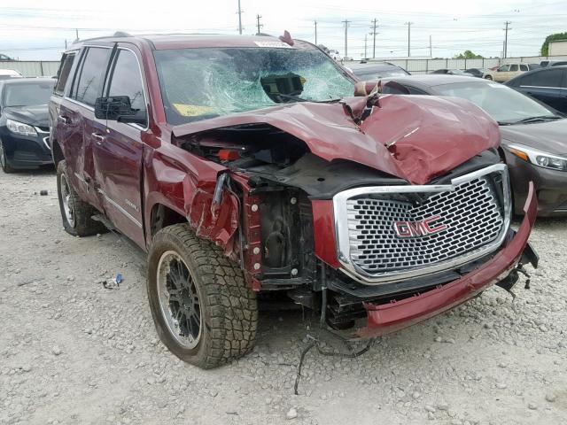 1GKS2CKJ6GR475236 - 2016 GMC YUKON DENA BURGUNDY photo 1