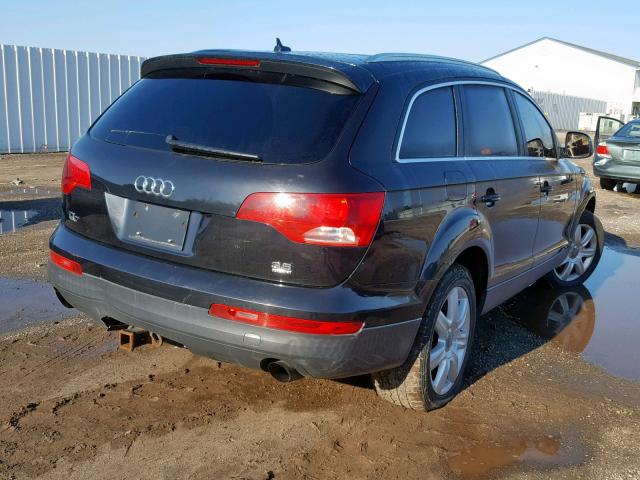 WA1BY74L57D046791 - 2007 AUDI Q7 3.6 QUA BLACK photo 4