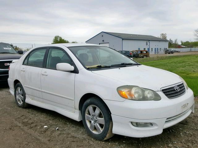 2T1BR32E65C398661 - 2005 TOYOTA COROLLA CE WHITE photo 1