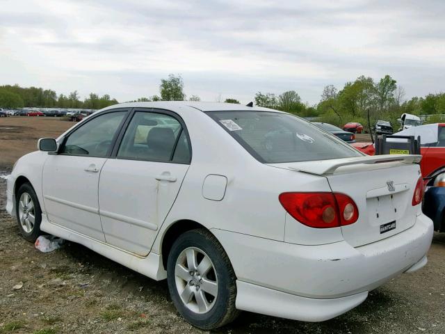 2T1BR32E65C398661 - 2005 TOYOTA COROLLA CE WHITE photo 3