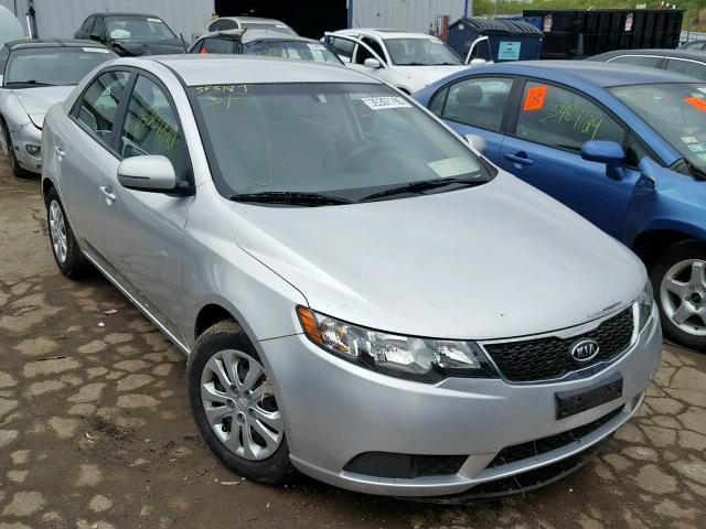 KNAFU4A29D5728301 - 2013 KIA FORTE EX SILVER photo 1