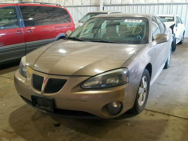 2G2WP552X71152223 - 2007 PONTIAC GRAND PRIX BEIGE photo 2