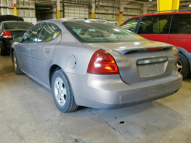2G2WP552X71152223 - 2007 PONTIAC GRAND PRIX BEIGE photo 3