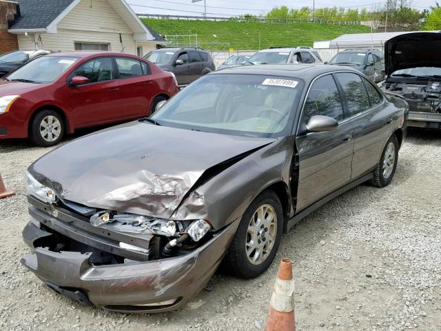 1G3WS52H41F142435 - 2001 OLDSMOBILE INTRIGUE G GRAY photo 2