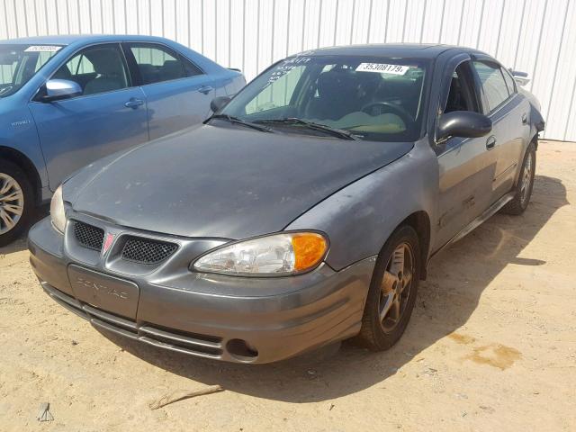 1G2NF52E13C326679 - 2003 PONTIAC GRAND AM S GRAY photo 2