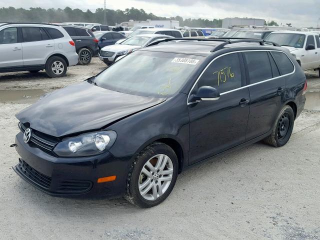 3VWPL7AJ4DM688137 - 2013 VOLKSWAGEN JETTA TDI BLACK photo 2