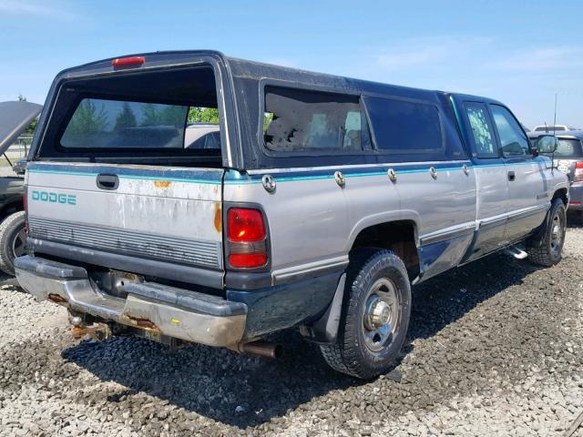 3B7KC23W2SM150008 - 1995 DODGE RAM 2500 GREEN photo 4