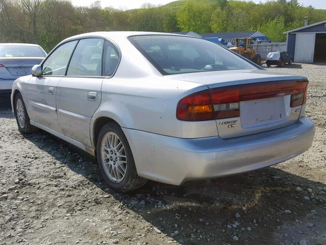 4S3BE635637210702 - 2003 SUBARU LEGACY L SILVER photo 3